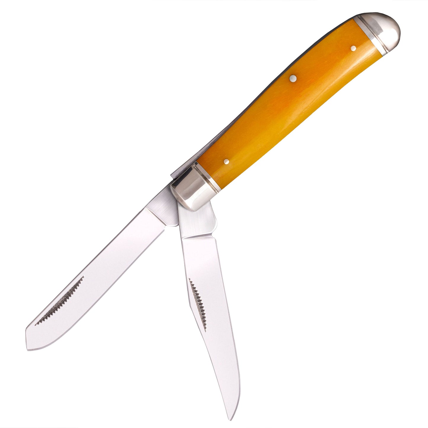 Nóż składany Cold Steel Mini Trapper 8Cr13MoV - Yellow Bone