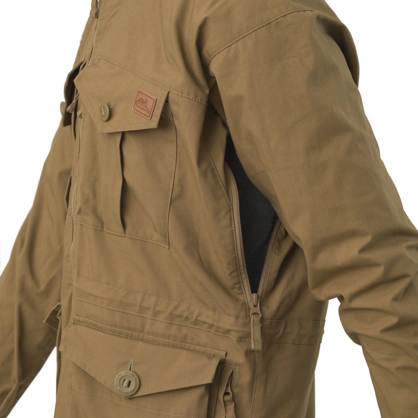 Kurtka Helikon SAS Smock Duracanvas - Coyote