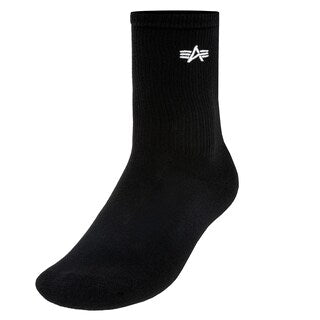 Skarpety Alpha Industries Basic Socks Black - 3 pary