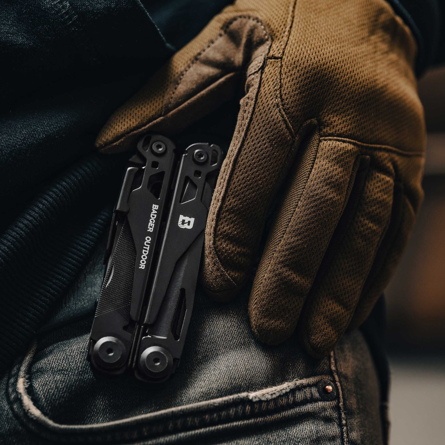 Multitool Badger Outdoor Solid Black