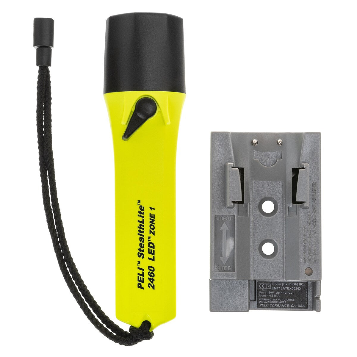 Latarka akumulatorowa Peli ATEX 2460 Z1 Stealthlite - 181 lumenów
