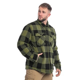 Kurtka Brandit Lumber Jacket - Black/Olive
