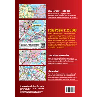 Atlas samochodowy Polski 1:250000