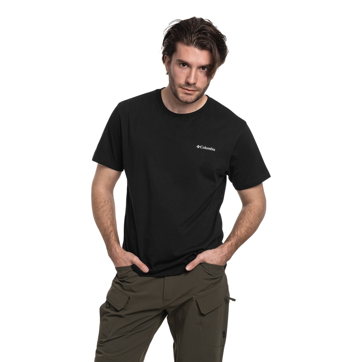 Koszulka T-shirt Columbia CSC Basic Logo Branded Graphic - Black