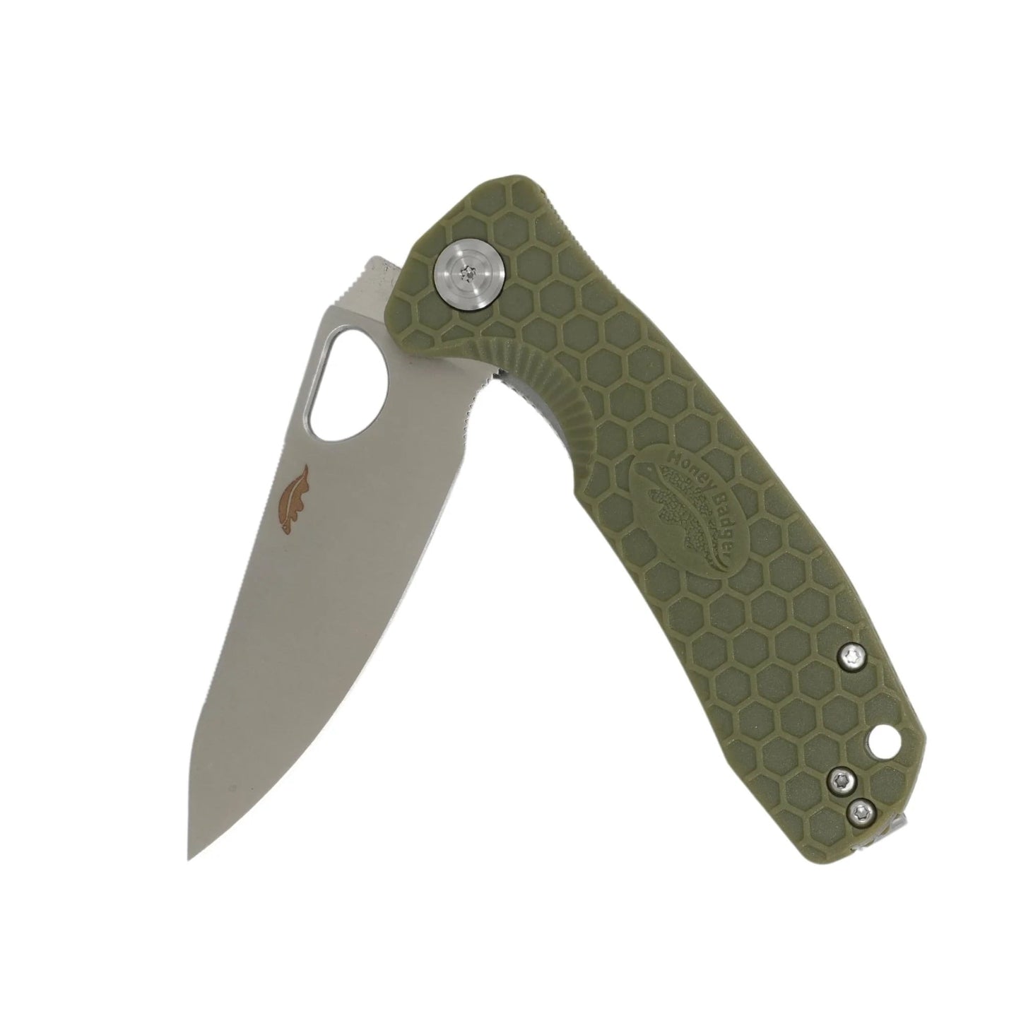 Nóż składany Honey Badger Leaf Large 8Cr13MoV - Green