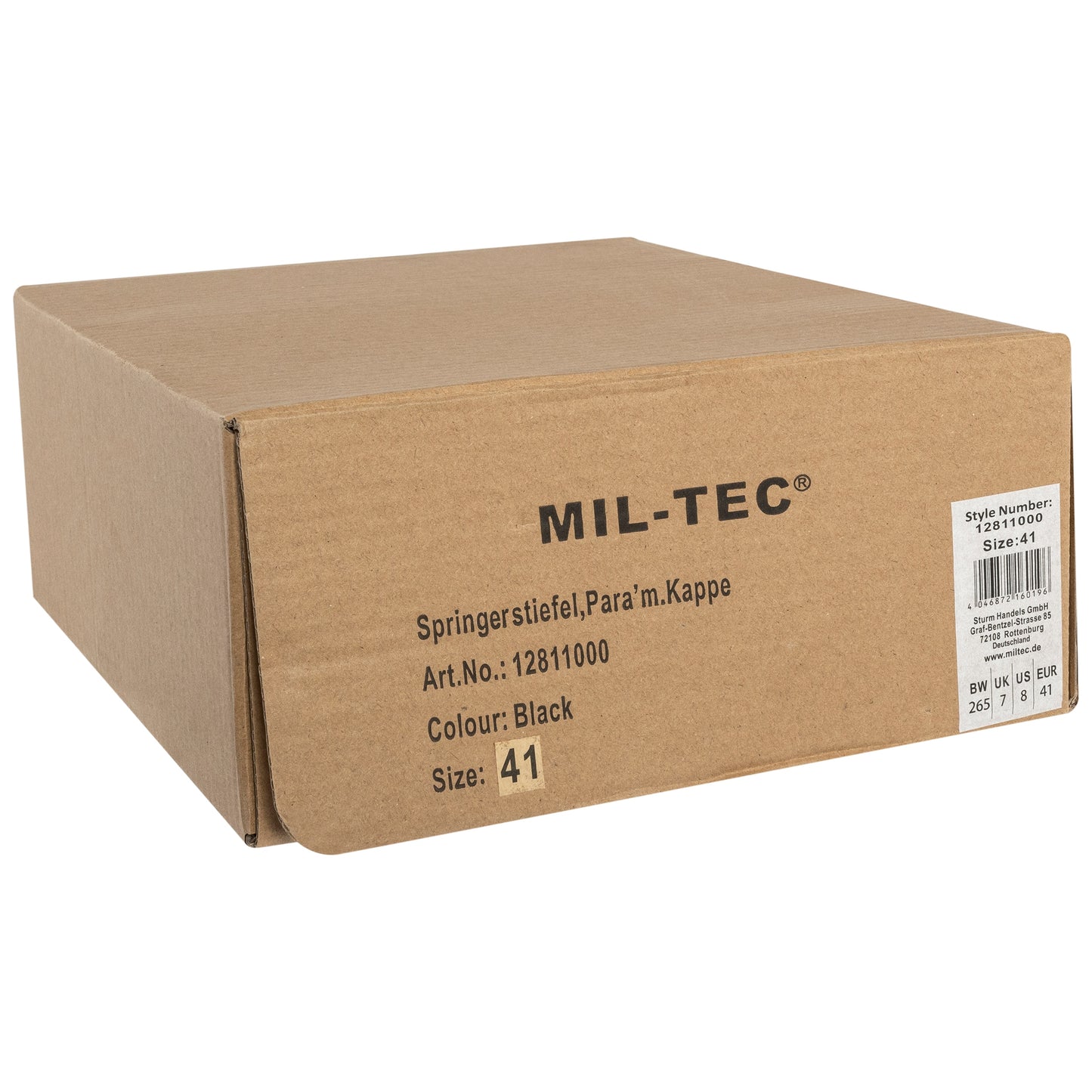 Buty Mil-Tec Para Boots - Black