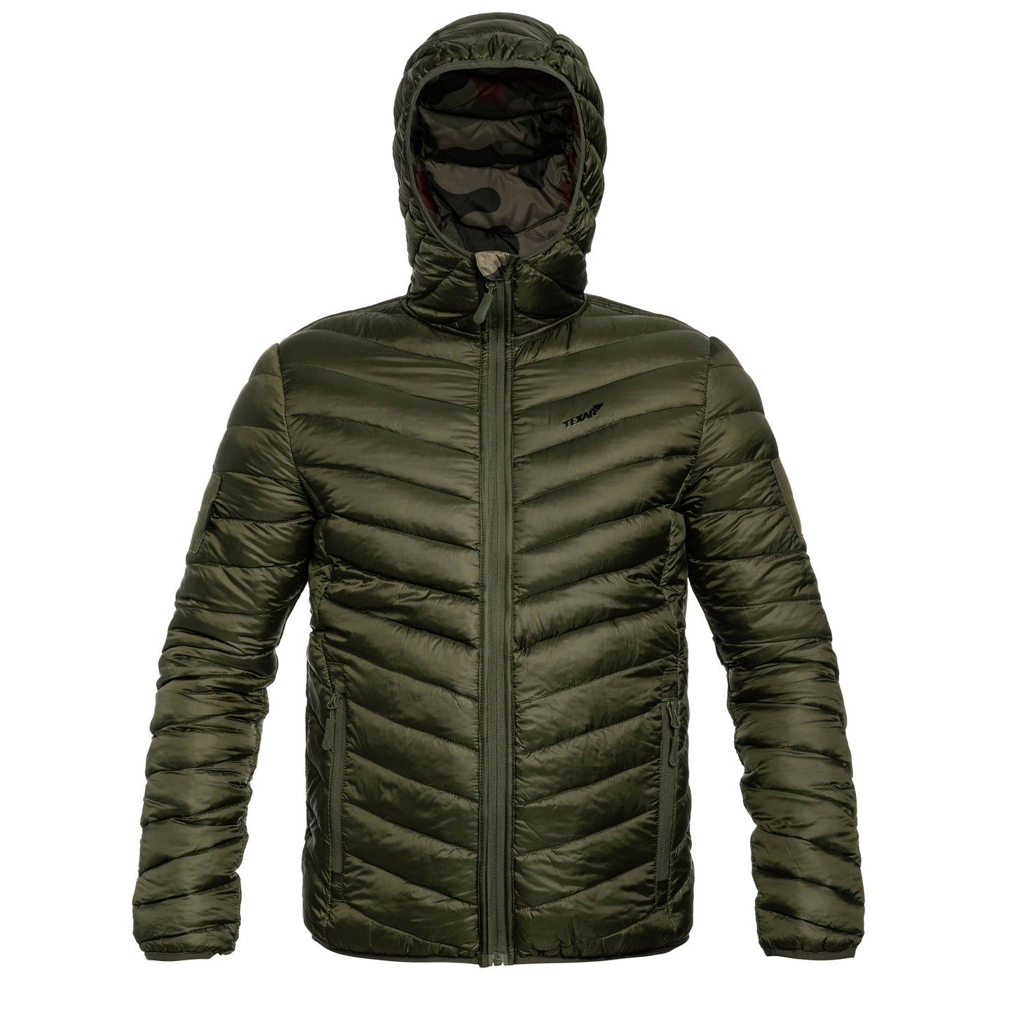 Kurtka puchowa dwustronna Texar Reverse - Olive/wz.93 Pantera PL Woodland