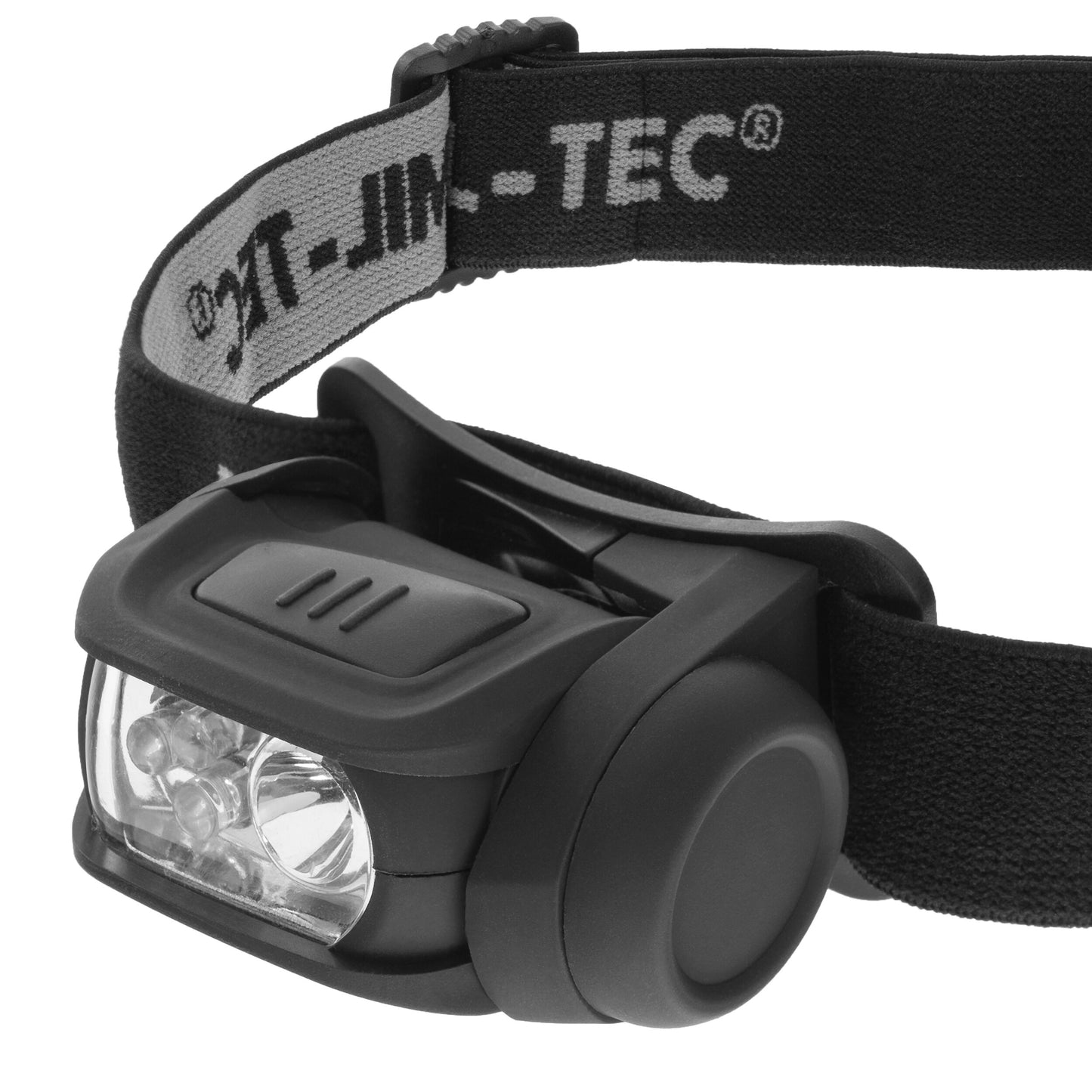 Latarka czołowa Mil-Tec LED 4 Color Black - 65 lumenów
