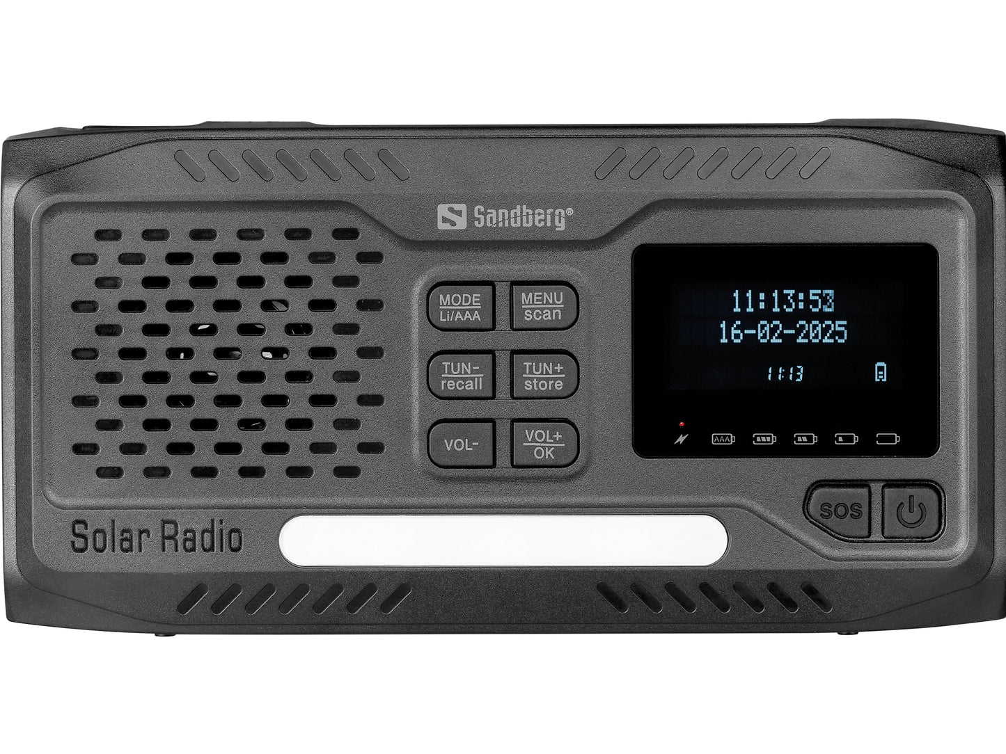 Radio alarmowe Sandberg Survivor All-in-1 4500 FM/DAB