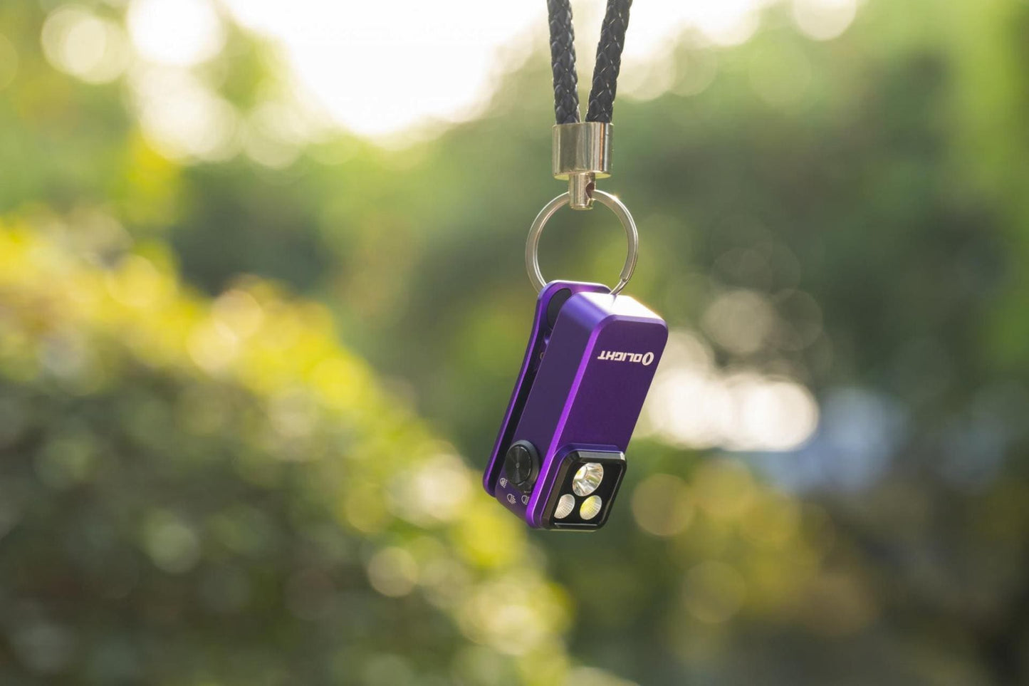 Latarka akumulatorowa Olight Oclip Pro Purple - 500 lumenów