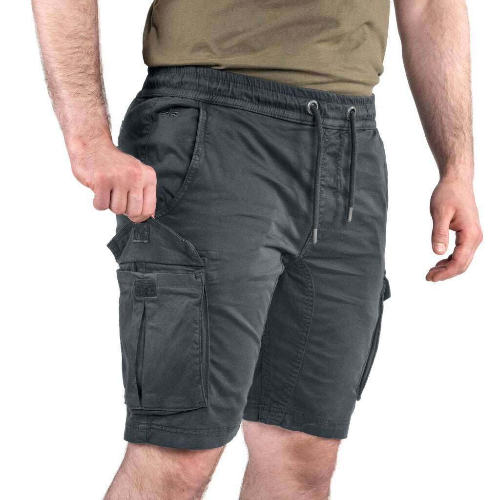Szorty Alpha Industries Cotton Twill Jogger - Vintage Grey