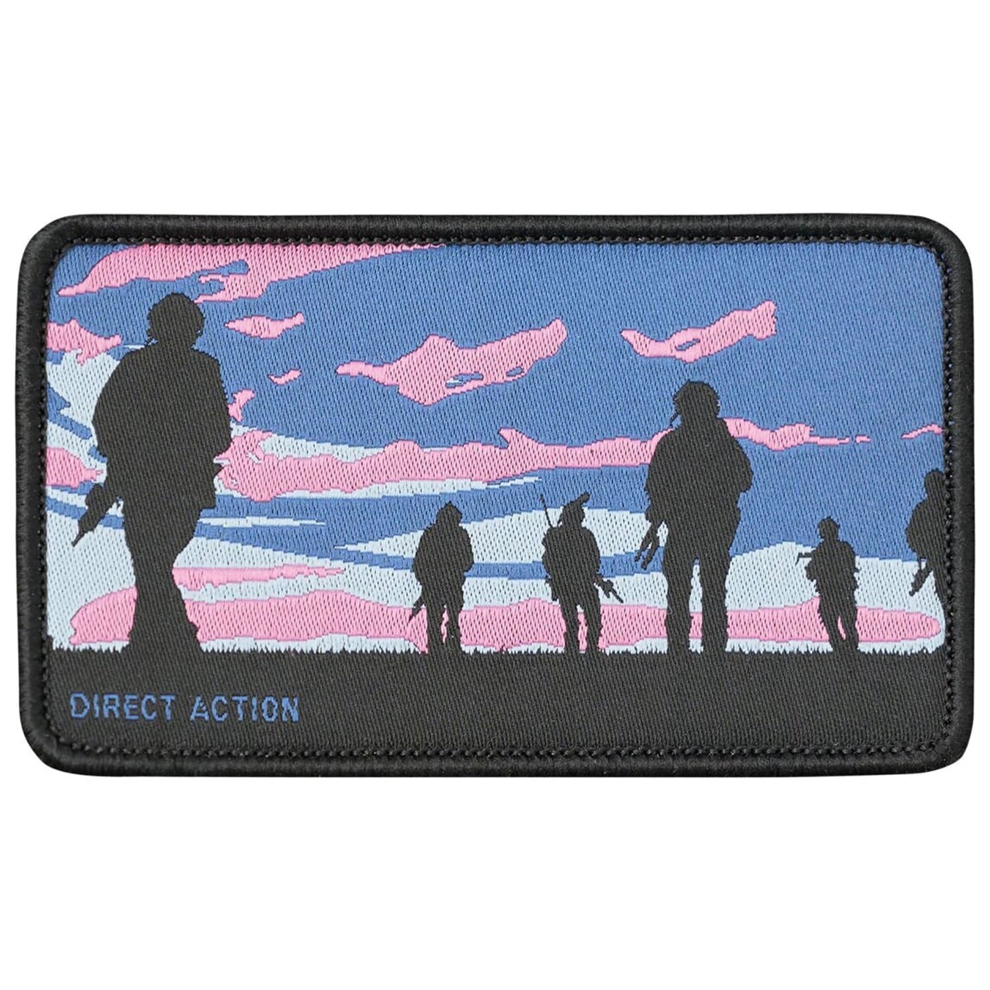 Naszywka Direct Action Patch Sunset - Black