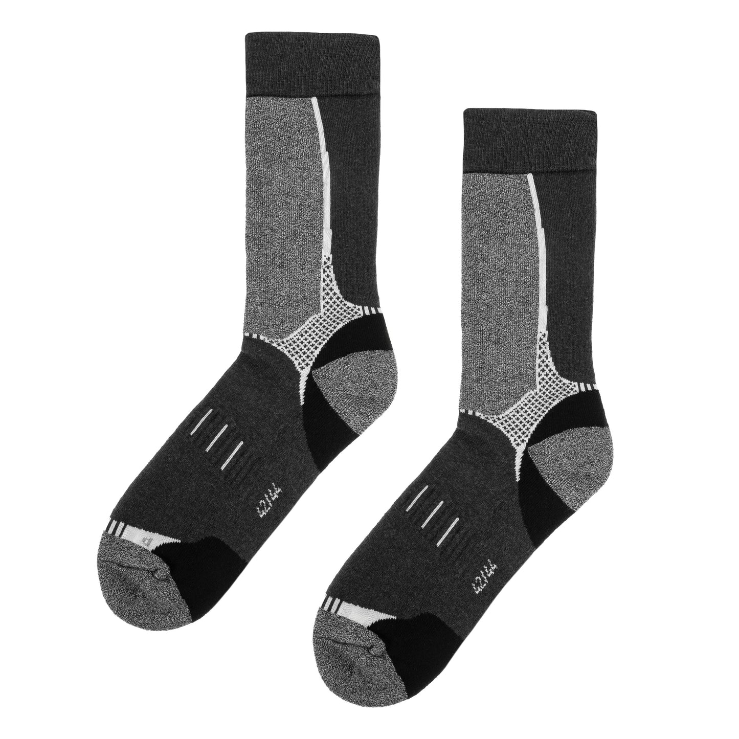 Skarpety Sesto Senso Trekking Winter - Czarny/Szary