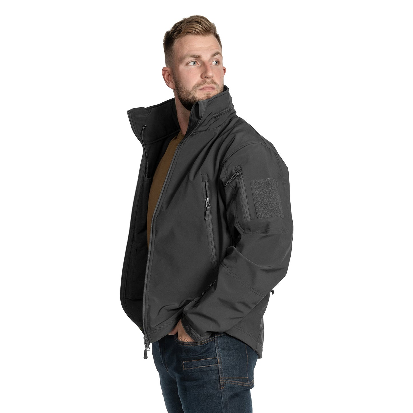 Kurtka Helikon Gunfighter Softshell Shark Skin Windblocker - Black