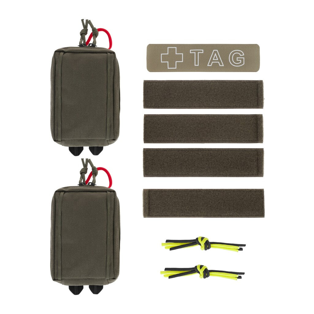 Plecak medyczny Tasmanian Tiger Medic Mascal Pack IRR 19 l - Stone Grey Olive