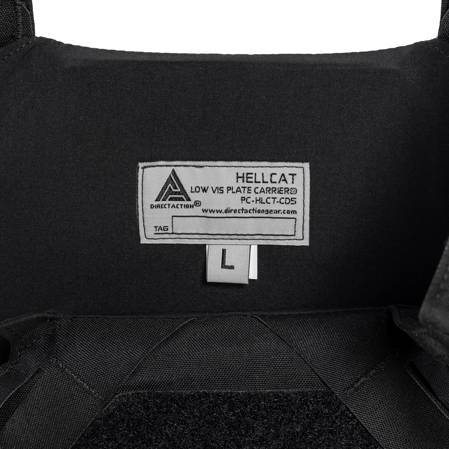 Kamizelka taktyczna Direct Action Hellcat Low Vis Plate Carrier - Black