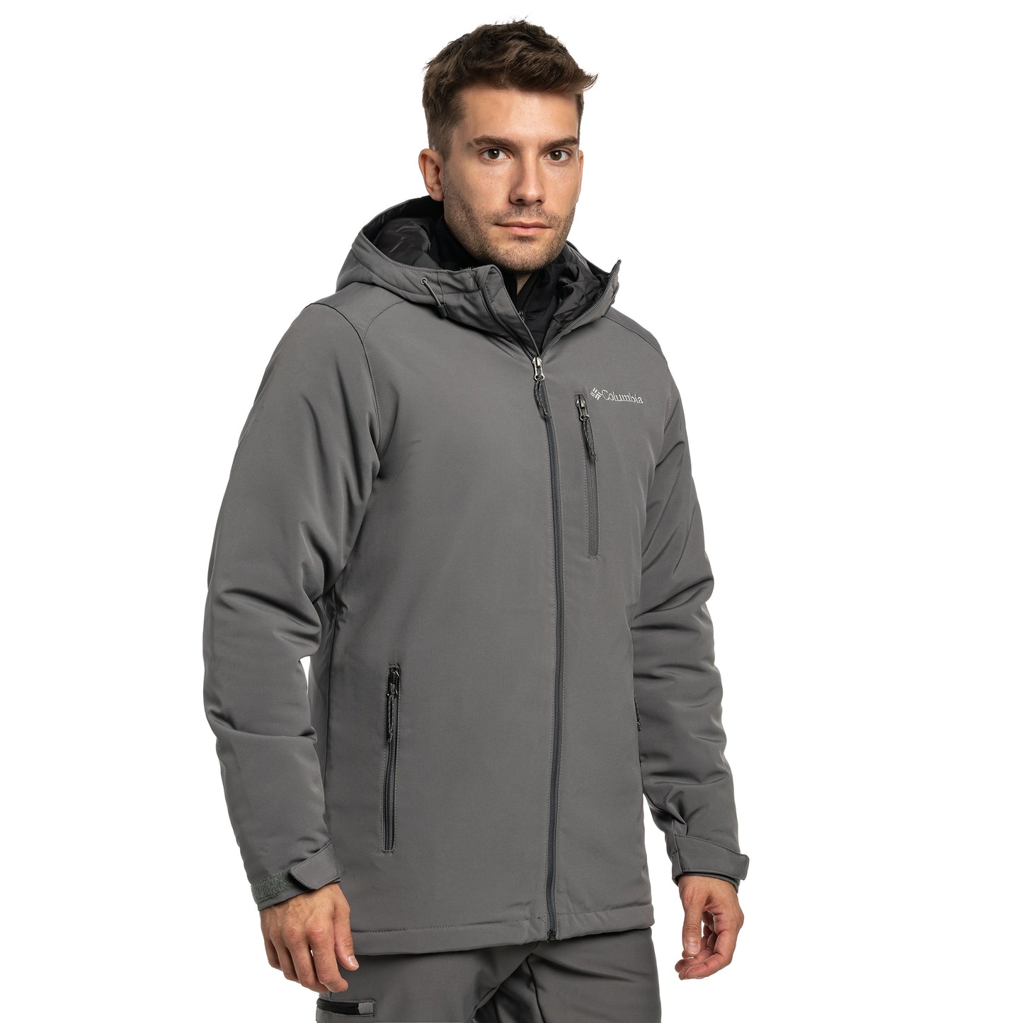 Kurtka Columbia Gate Racer II Softshell - City Grey