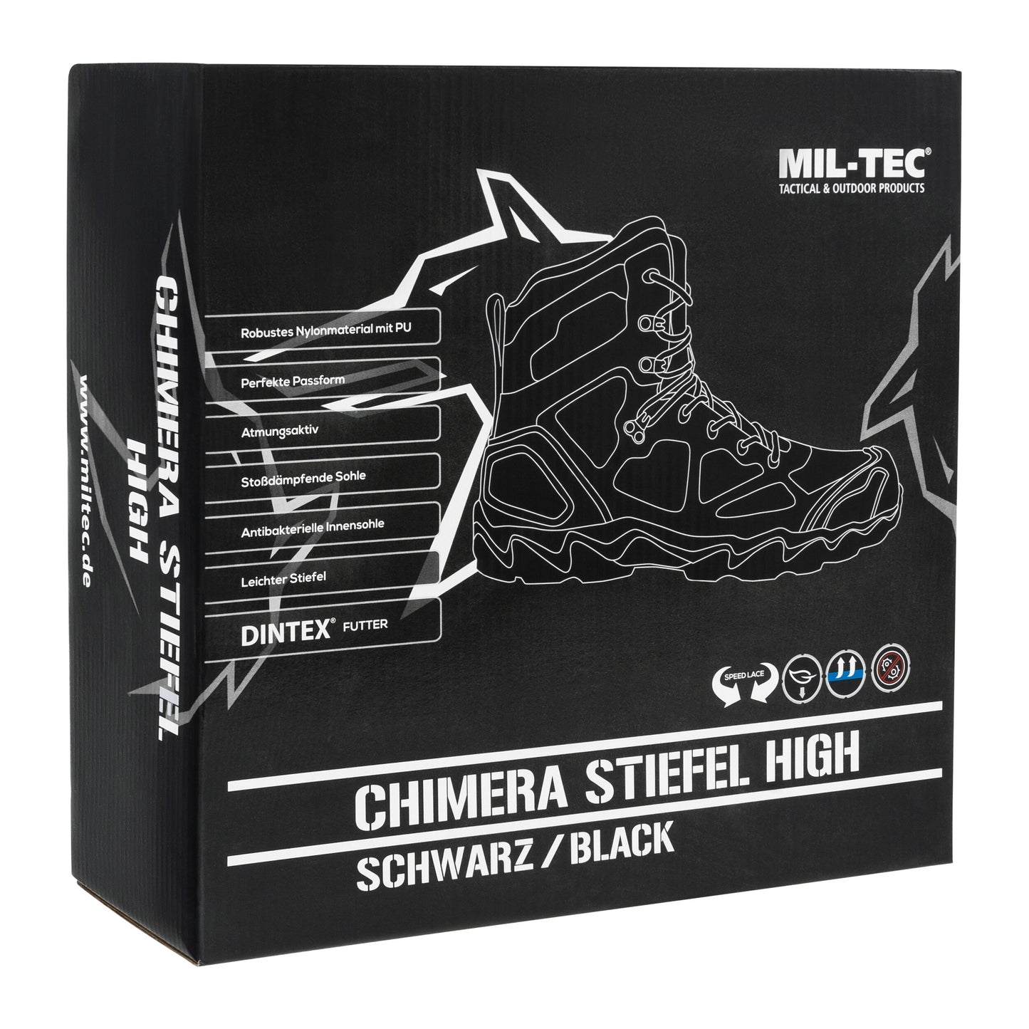 Buty Mil-Tec Chimera High Black