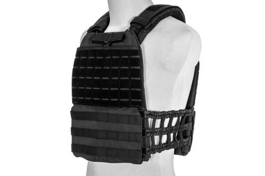 Kamizelka taktyczna GFC tactical typu plate carrier molle/laser-cut - Black