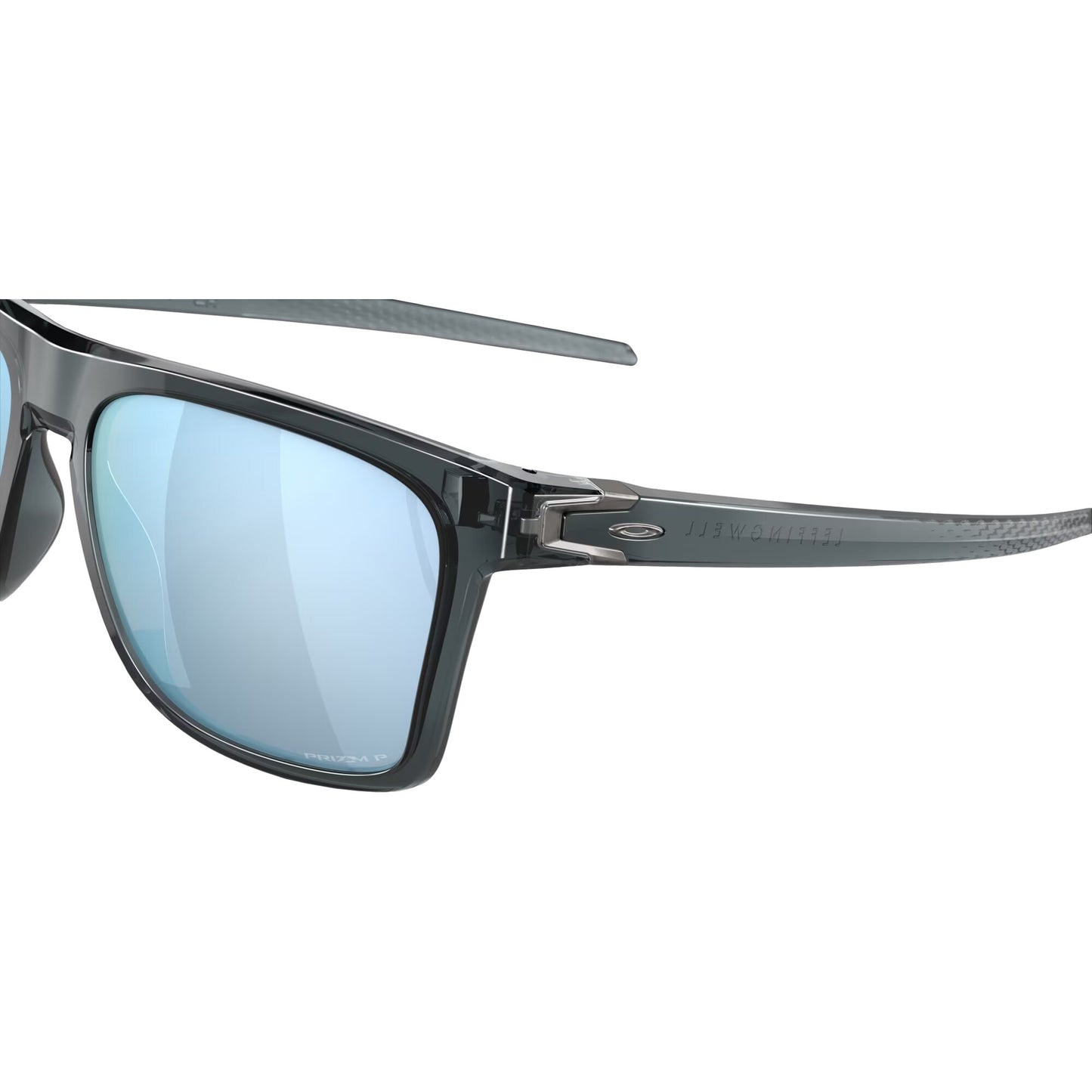 Okulary przeciwsłoneczne Oakley Leffingwell - Crystal Black/Prizm Deep Water Polarized