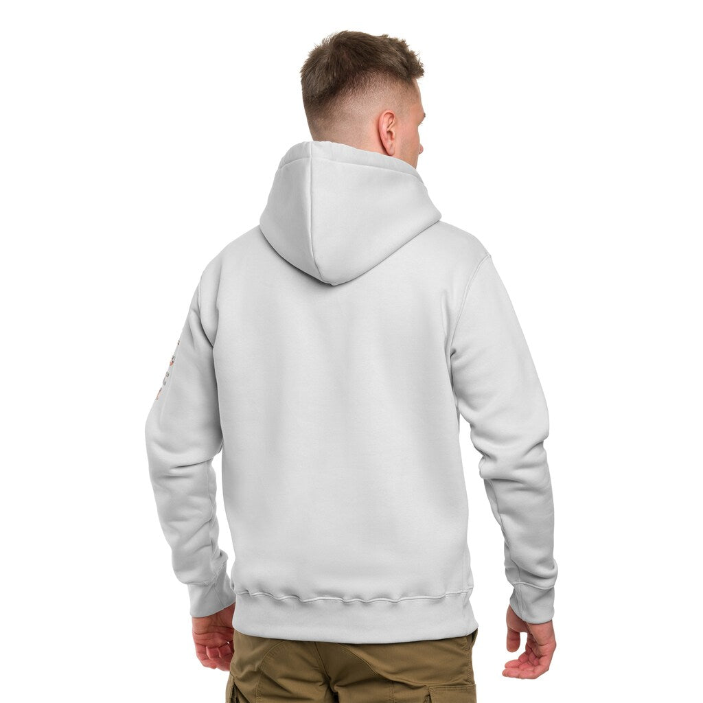 Bluza Alpha Industries Camo Sleeve Hoodie - Pastel Grey