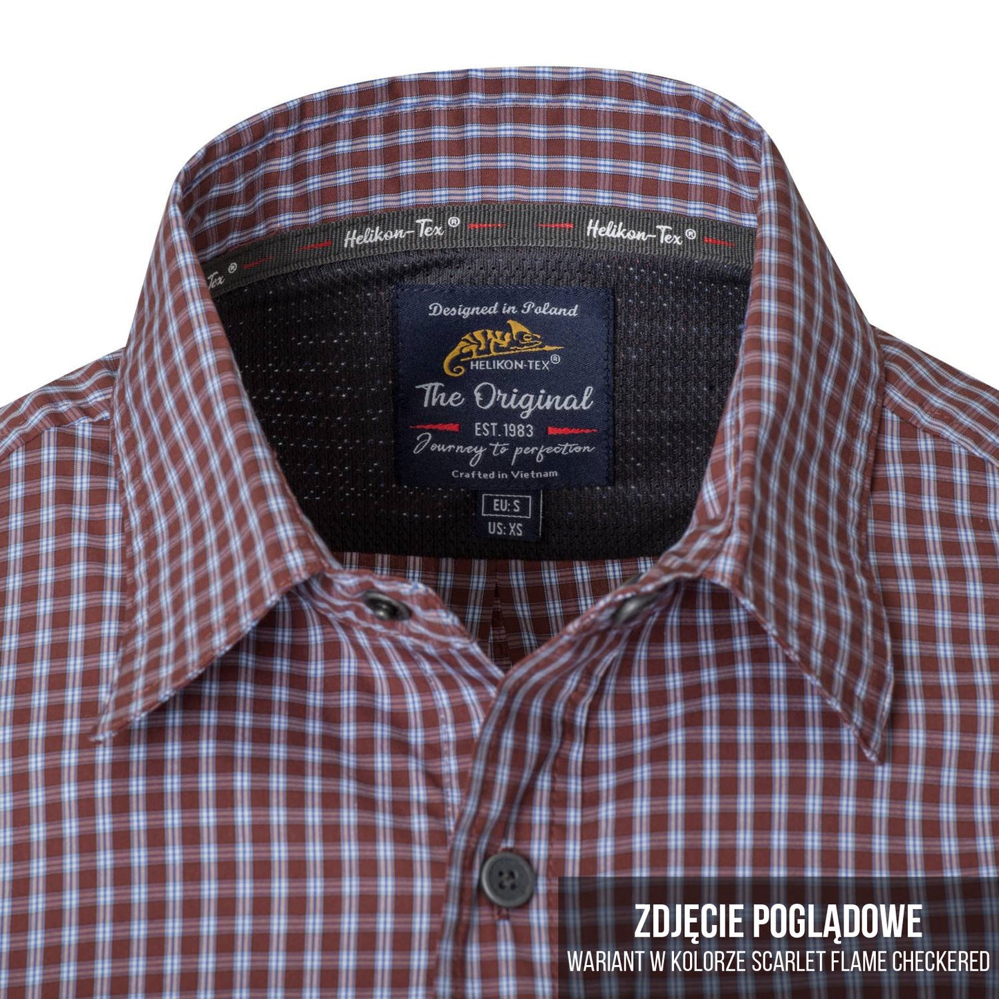 Koszula Helikon Covert Concealed Carry - Ozark Blue Plaid