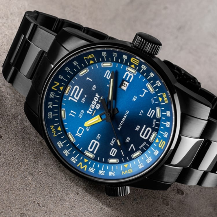 Zegarek Traser P68 Pathfinder Automatic PSS - Blue