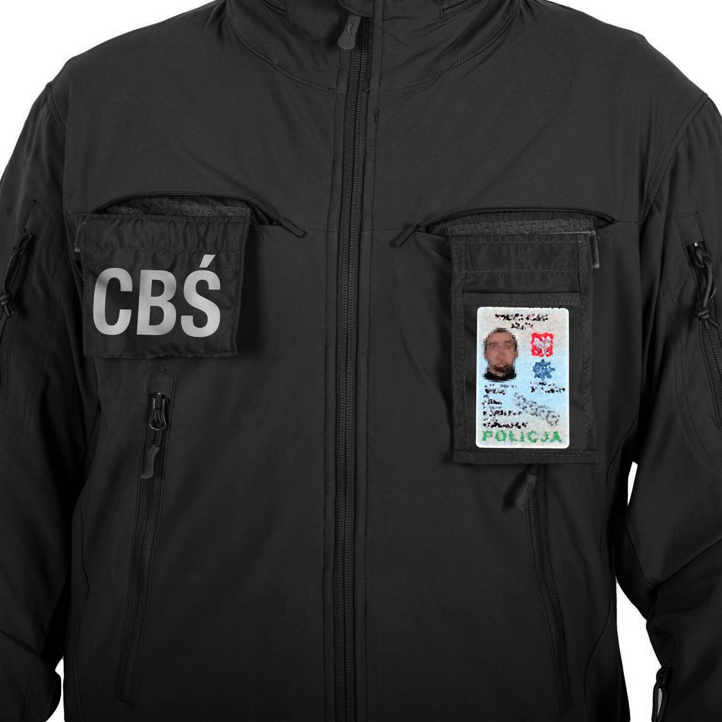 Kurtka Helikon Cougar Softshell Windblocker QSA HID - Black