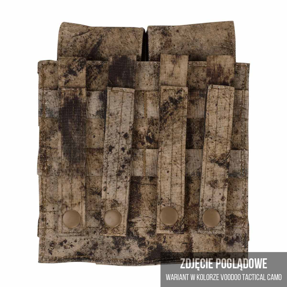 Podwójna ładownica Voodoo Tactical Double Mag Pouch na magazynki M4 / M16 - Olive Drab