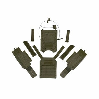 Kamizelka taktyczna Lindnerhof Quick Releasable Plate Carrier LT025/V A1 - Stone Grey