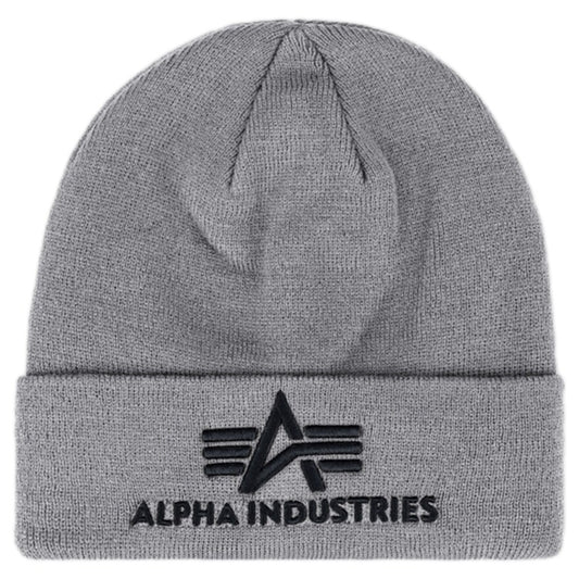 Czapka Alpha Industries 3D Beanie - Grey Heather