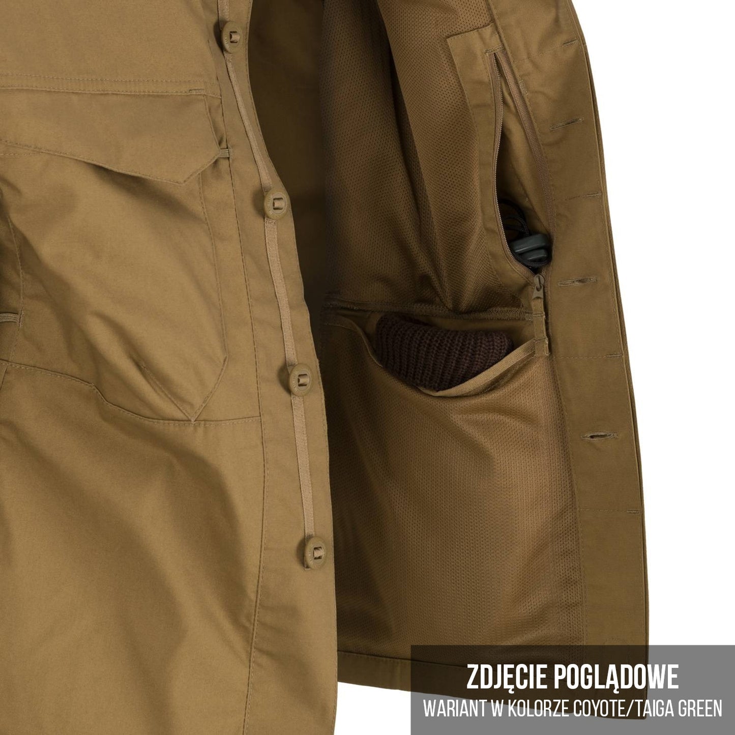 Koszula Helikon Woodsman - Earth Brown/Black