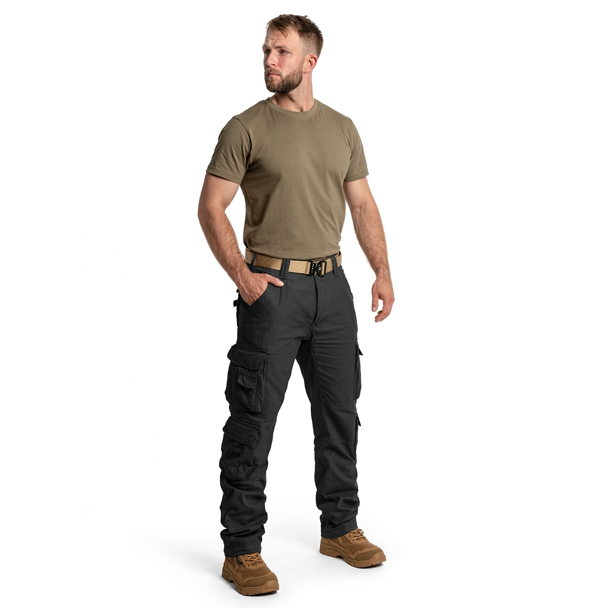 Spodnie Brandit Pure Slim Fit - Black