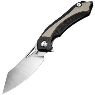Nóż składany Bestech Knives Kasta - Black/Beige