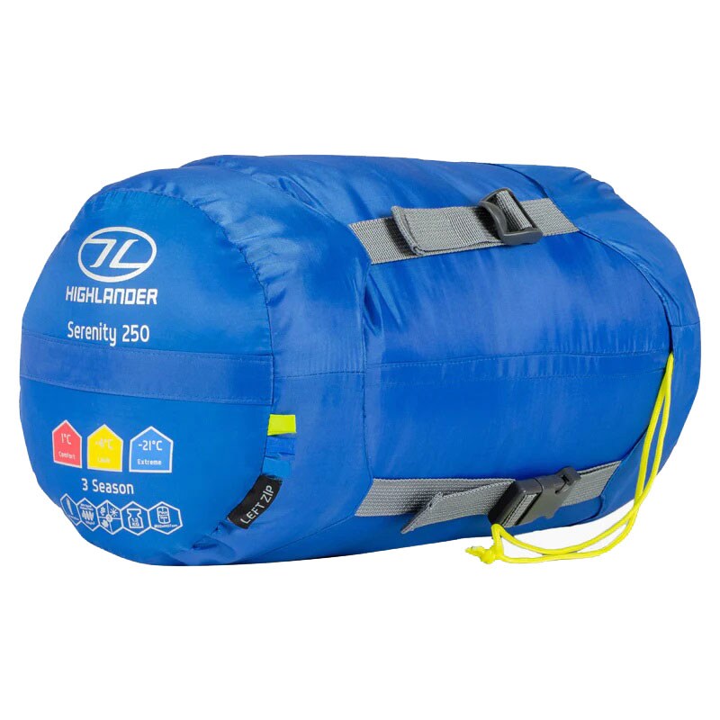 Śpiwór Highlander Outdoor Serenity Mummy 250 - Blue