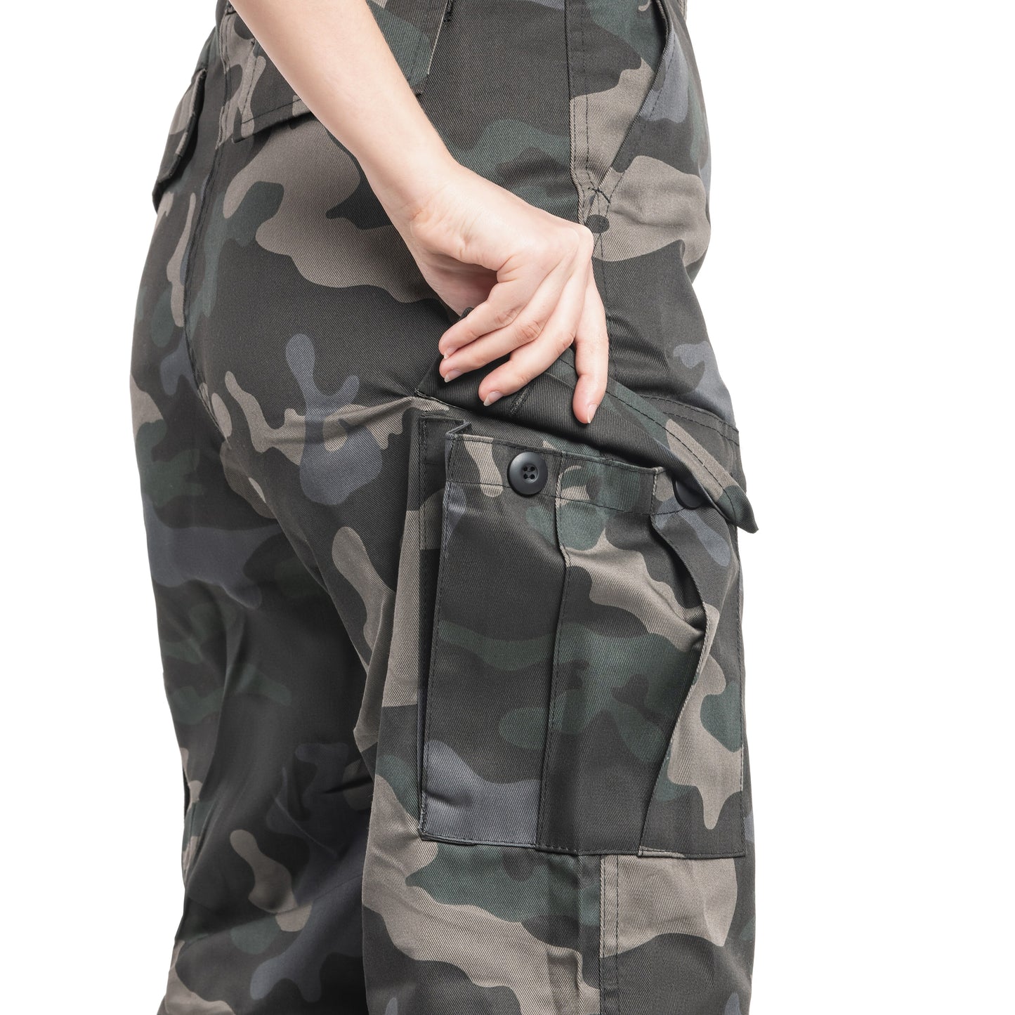 Spodnie dziecięce Brandit US Ranger Trouser - Dark Camo