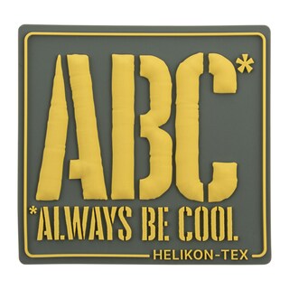 Naszywka Helikon ABC Always Be Cool - Green