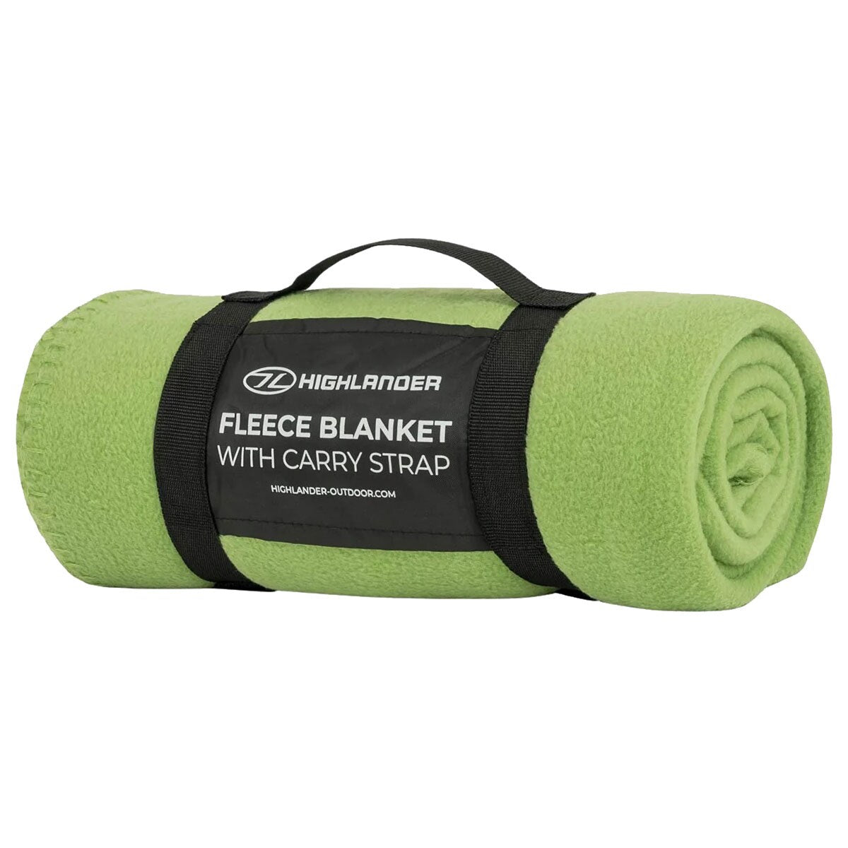 Koc polarowy Highlander Outdoor - Forest Green