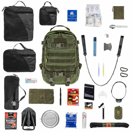Plecak ewakuacyjny Wisport Sparrow II 30 l Basic - z wyposażeniem