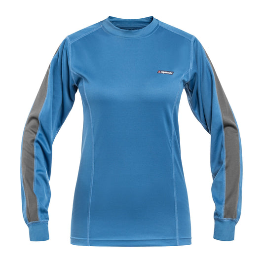 Koszulka termoaktywna damska Highlander Outdoor Long Sleeve Climate-X - Blue