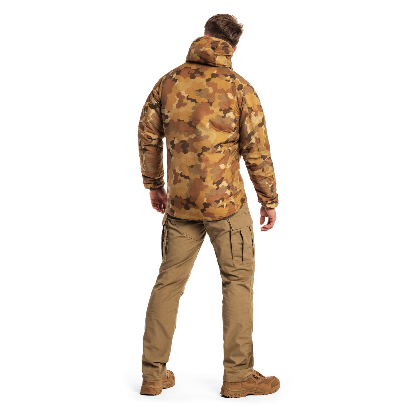 Kurtka dwustronna Helikon Wolfhound Hoodie - Mitchell Camo Leaf/Mitchell Camo Clouds