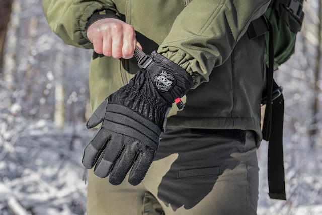 Rękawice taktyczne Mechanix Wear ColdWork Peak - Black/Grey