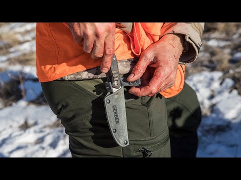 Nóż Gerber Downwind Caper Serrated - Black
