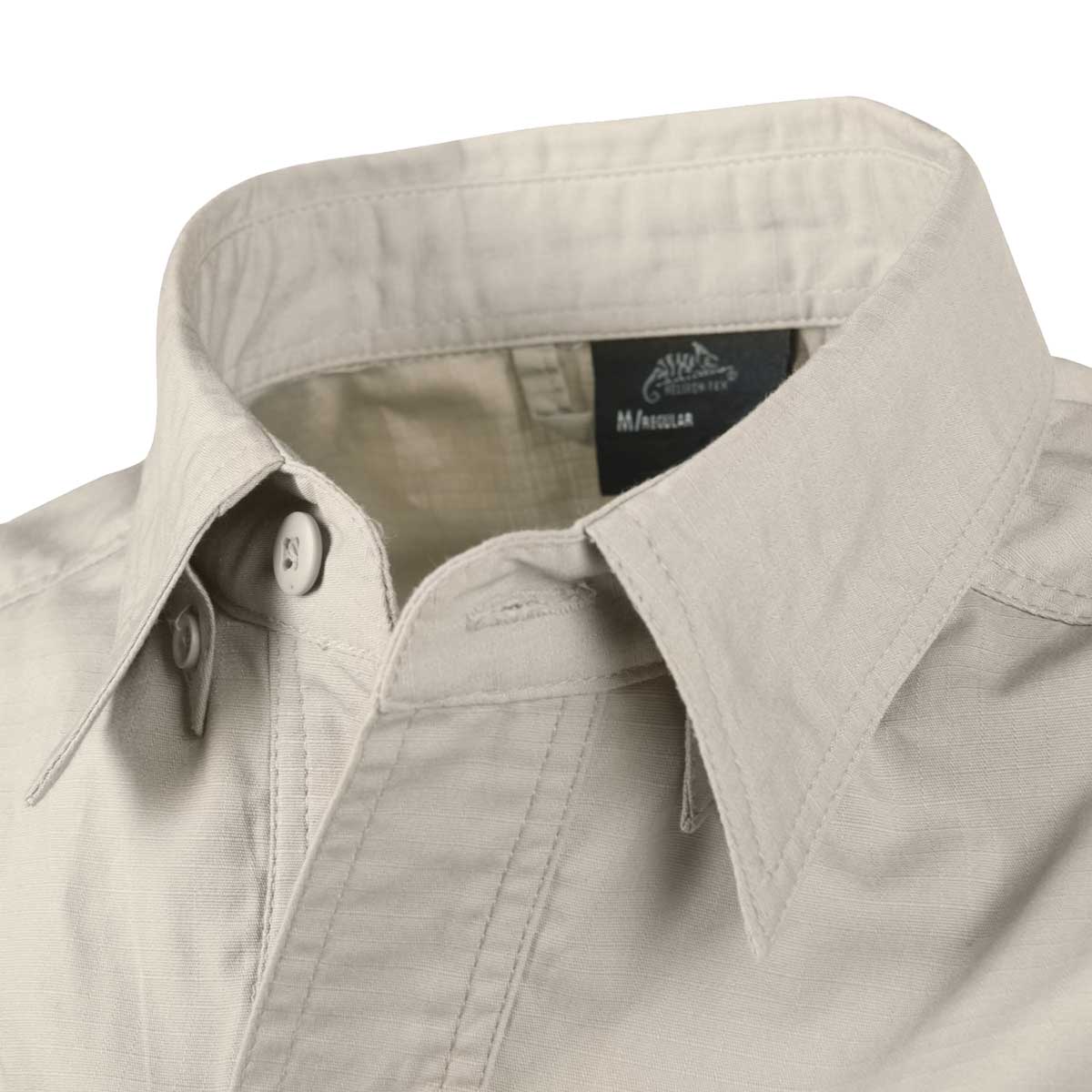 Koszula Helikon Defender Mk2 PolyCotton Ripstop Long Sleeve - Khaki