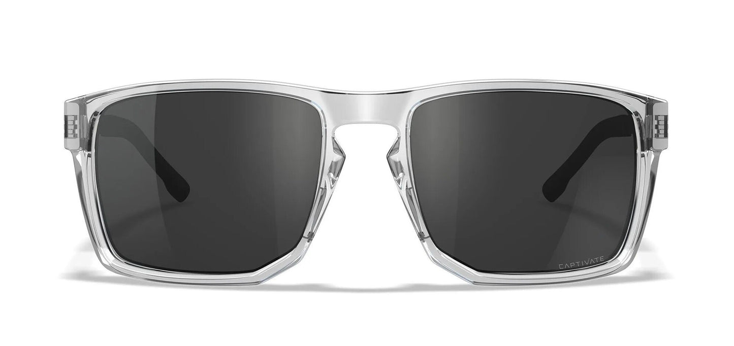 Okulary taktyczne Wiley X Apex - Captivate Grey/Gloss Crystal Clear