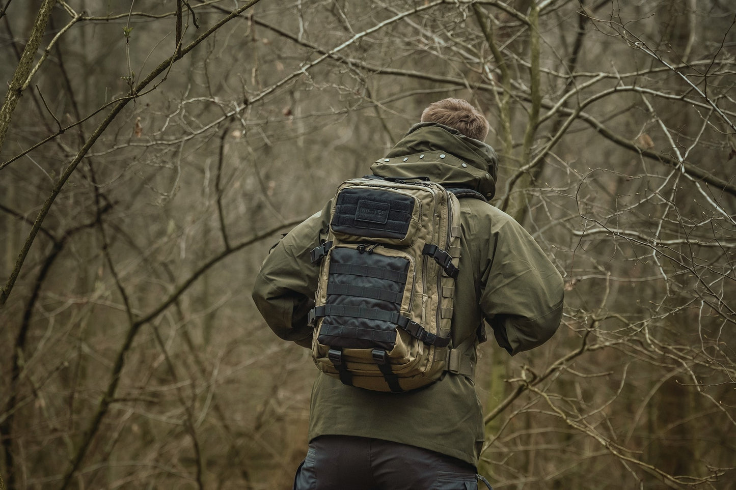 Plecak Mil-Tec Assault Pack Large 36 l - Ranger Green/Black