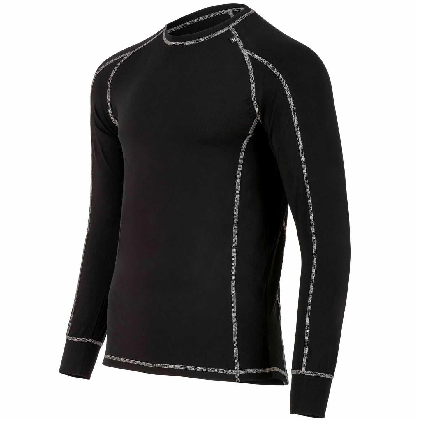 Koszulka termoaktywna Highlander Outdoor Bamboo Base Layer Long Sleeve 190 - Black