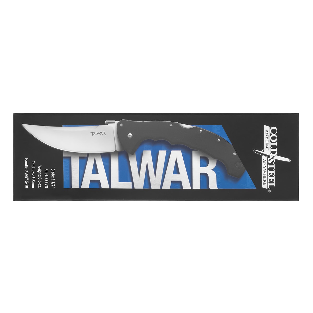 Nóż składany Cold Steel Talwar XL S35VN Plain Edge