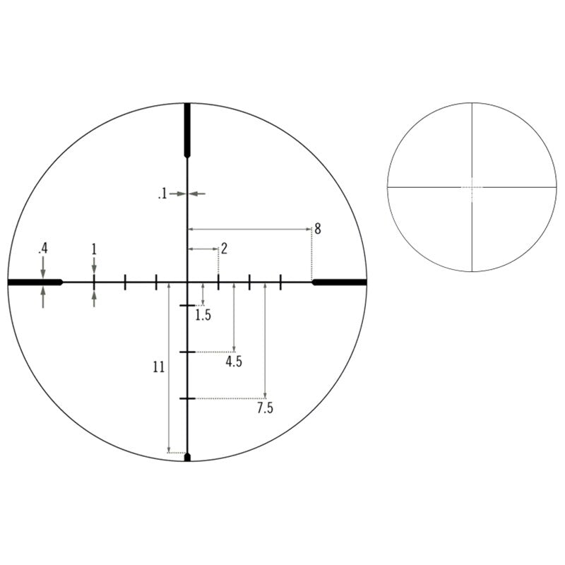 Luneta celownicza Vortex Crossfire II Dead-Hold BDC MOA 6-24x50 AO