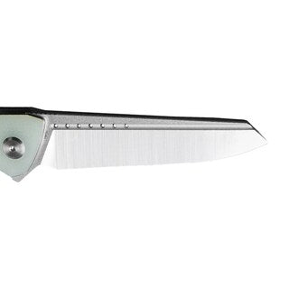 Nóż składany Bestech Knives Slyther - Stonewashed/Satin, Transparent G10